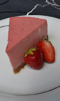 Gâteau mousse aux fraises