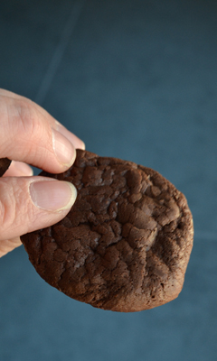 Biscuits soufflés au chocolat