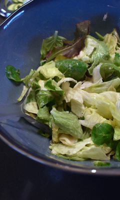 Vinaigrette à l'échalote confite