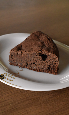 Gâteau aux blancs d'oeufs au chocolat