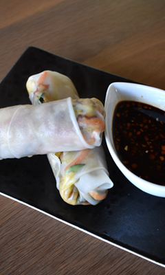 Rouleaux de nouilles de riz