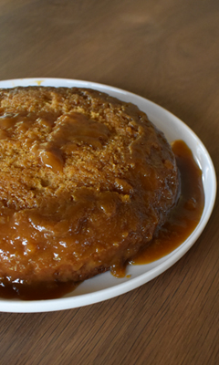 Gâteau-pouding à l'érable