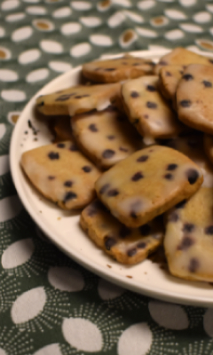 Biscuits bleuets et noix de coco