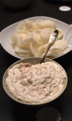 Trempette au saumon fumé