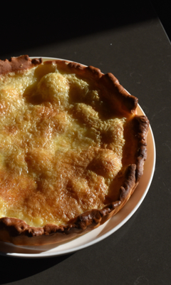 Salée au sucre (tarte briochée à la crème)