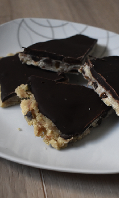 Éclats de biscuits sans cuisson