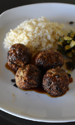 Boulettes asiatiques au porc et au poireau