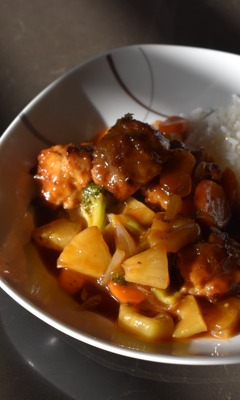 Boulettes de poulet aigre-douce