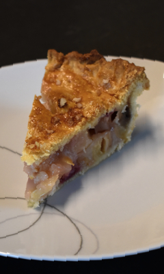 Tarte aux pêches et aux nectarines
