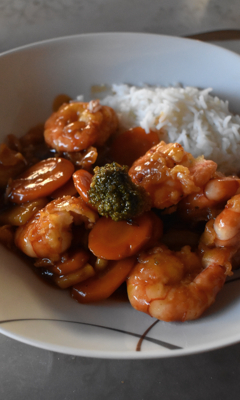 Crevettes Général Tao